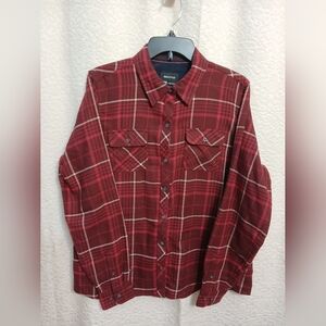 Marmot Women's Red Plaid Casual Shirt